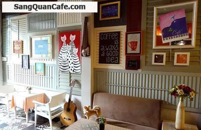 Sang quán cafe mặt tiền Hồ Biểu Chánh