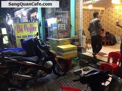 Sang quán cafe mặt tiền Kênh Tân Hóa