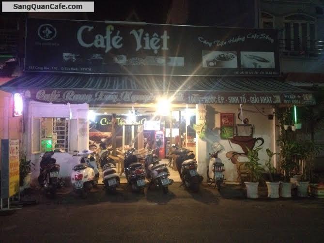 Sang quán cafe mặt tiền quận Tân Bình