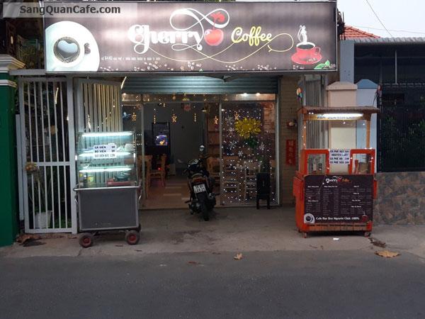 Sang quan cafe mặt tiền khu sầm uất