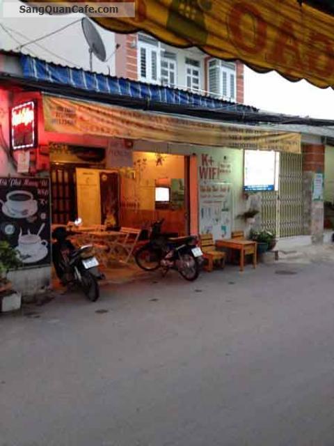 Sang quán cafe mặt tiền khu trung tâm quận 4