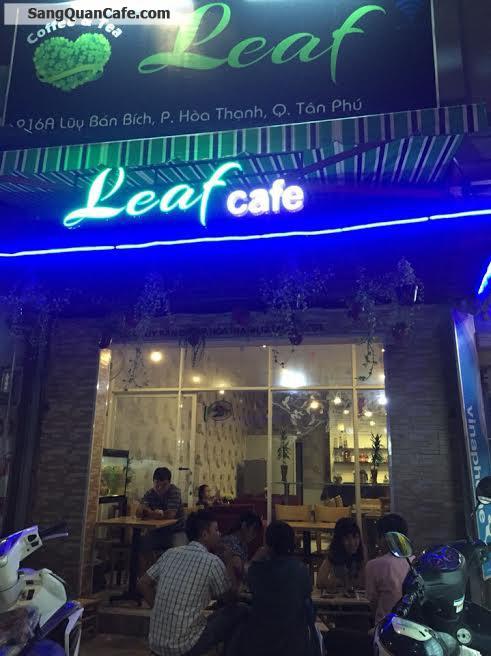 Sang quán cafe mặt tiền Lũy Bán Bích