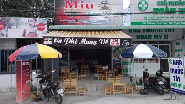 Sang quán cafe mặt tiền quận 9