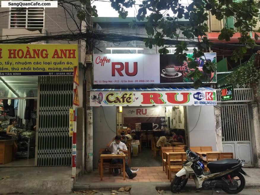 Sang quán cafe mặt tiền quận Tân Bình