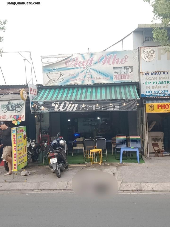 Sang quán Cafe Mặt Tiền Song Hành, Quận 12