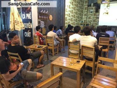 sang quán cafe mặt tiền trong khu cafe - karaoke sầm uất