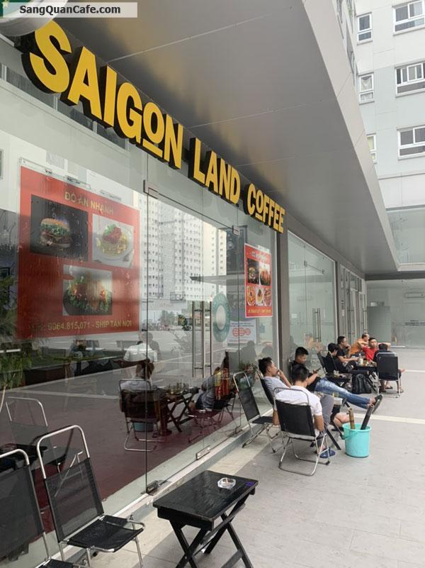 Sang quán Cafe máy lạnh - Đồ ăn vặt, Tầng trệt CC Prosper Plaza