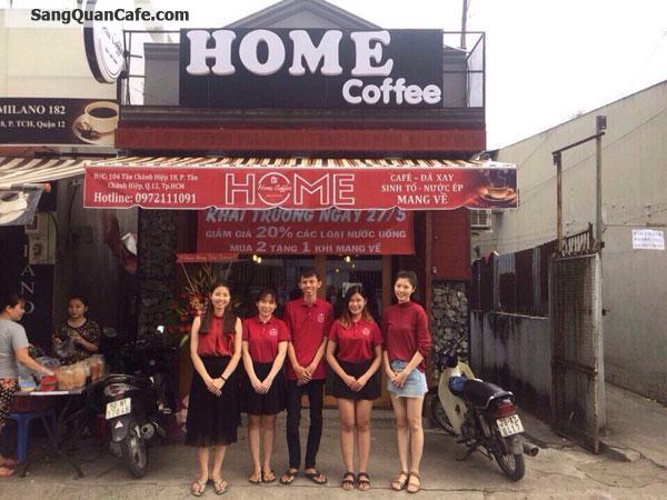 Sang quán cafe máy lạnh HOME COFFEE