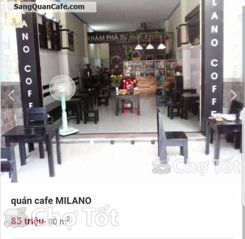 Sang quán cafe Milano giá rẻ Quận Tân Phú