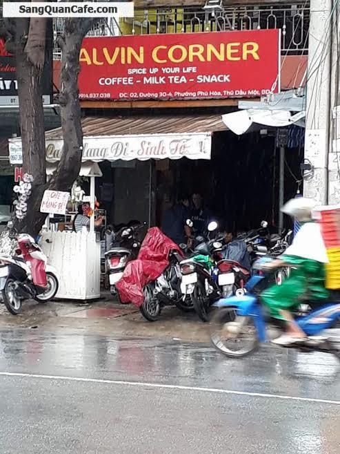 Sang quán cafe ngay nga tư Nam Sanh Bình Dương