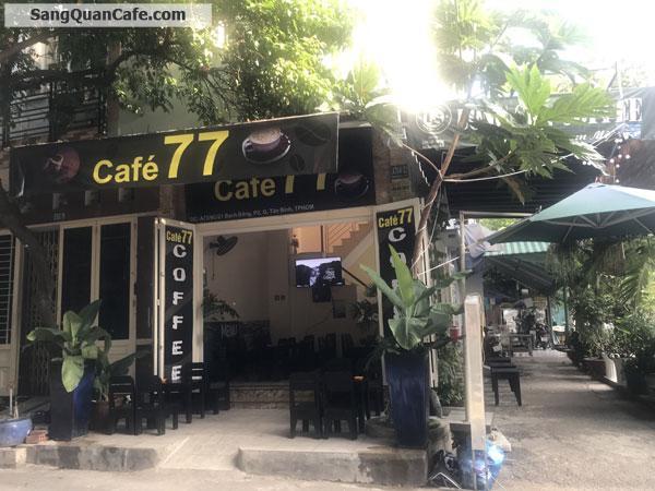 Sang quán cafe nhà nguyên căn 2 mặt tiền