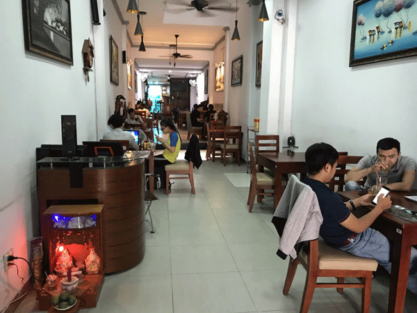 Sang quán cafe nhà nguyên căn 7 phòng cho thuê Mặt tiền Hutech