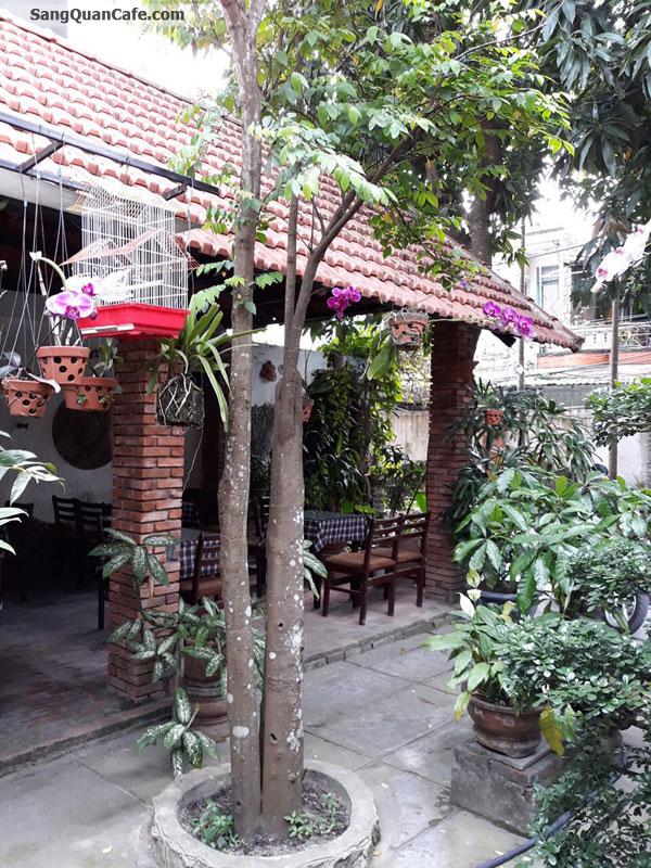 Sang quán cafe nhà và sân vườn 300m2