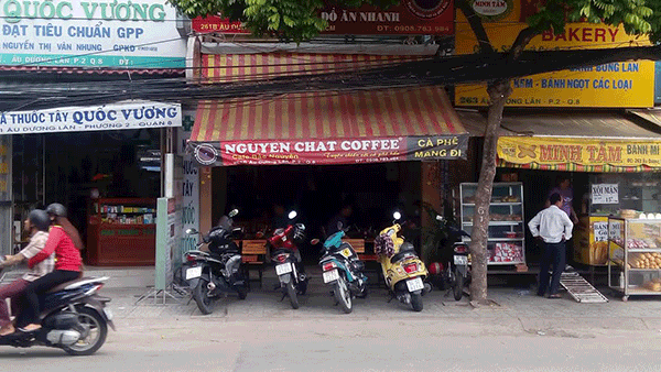 Sang quán cafe Quận 8