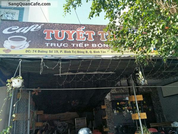 Sang quán cafe quận Bình Tân