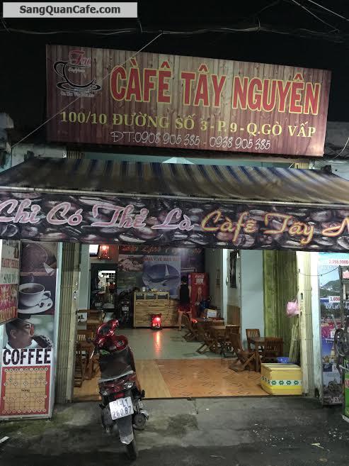 Sang quán Cafe quận Gò vấp