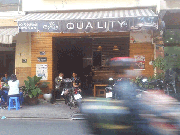 Sang quán cafe quận Tân Bình