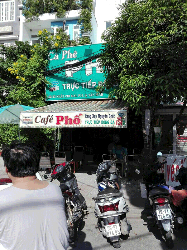 Sang quán cafe quận Tân Bình