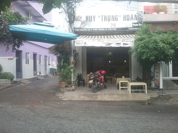 Sang quán cafe quận Tân Phú