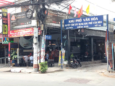 Sang quán cafe Quận Tân Phú