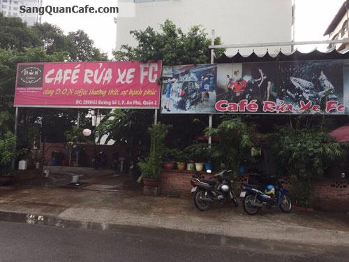 Sang quán cafe rửa xe FC, khu Sông Giòng