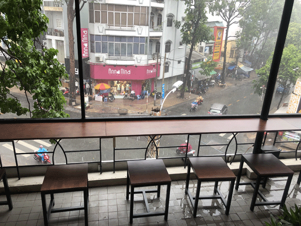 Sang quán cafe sân thượng Rooftop