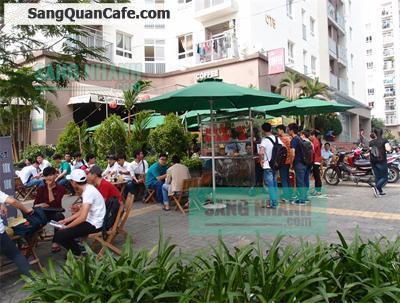 Sang quán cafe sân vườn 2 MT CC Hà Đô