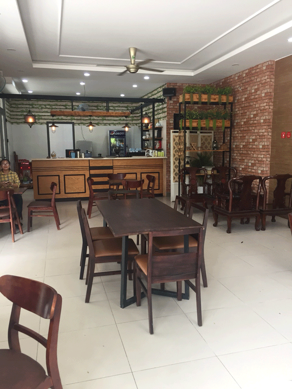 Sang gấp quán cafe góc 2 mặt tiền