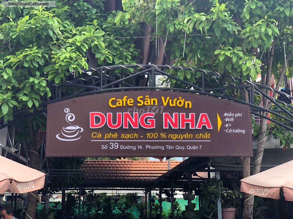 Sang quán cafe sân vườn đang hoạt động rộng 300m2