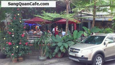 Sang quán cafe sân vườn Góc 3 mặt tiền