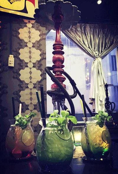 Sang quán cafe shisha ngay ngay ngã 3 Cống Quỳnh, Bùi Viện