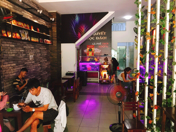 Sang quán cafe shisha, trà sữa, phòng thu