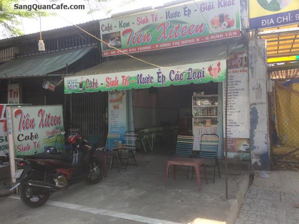 Sang quán Cafe, sinh tố, trà sữa Bình Tần