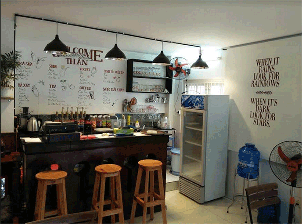 Sang quán cafe Thân Coffee Quận Bình Thạnh