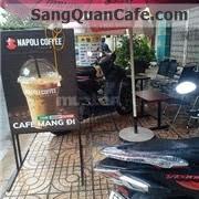 Sang quán Cafe thương hiệu Napoli giá rẻ