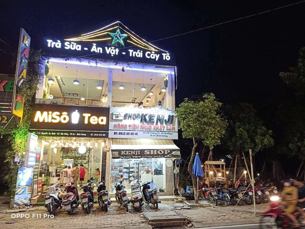 Sang quán cafe trà sữa Bình Dương