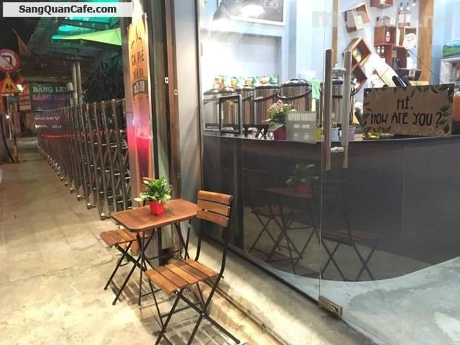 Sang mặt bằng hoặc quán Cafe &trà sữa máy lạnh