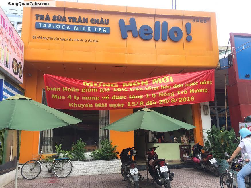 Sang quán cafe trà sữa quận Tân Phú