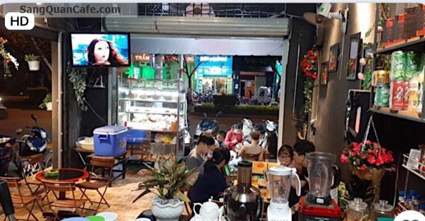 Sang quán cafe trái cây tô góc 2 mặt tiền