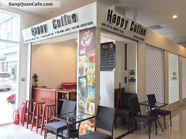 Sang quán cafe trong Sunrise Plaza quận 7