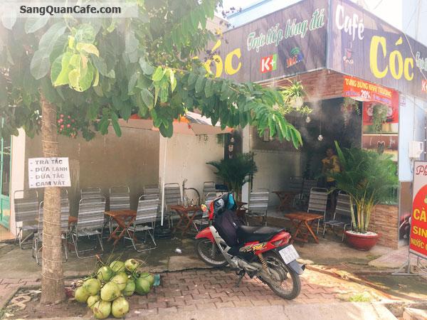 Sang quán cafe vị trí đẹp mặt tiền giá rẻ