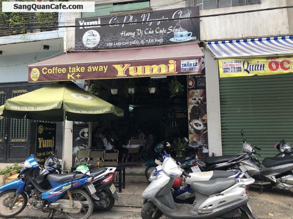 Sang quán cafe vị trí đẹp quận Tân Phú