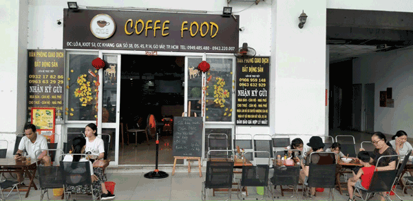 Sang quán cafe vị trí đẹp trong chung cư khang gia