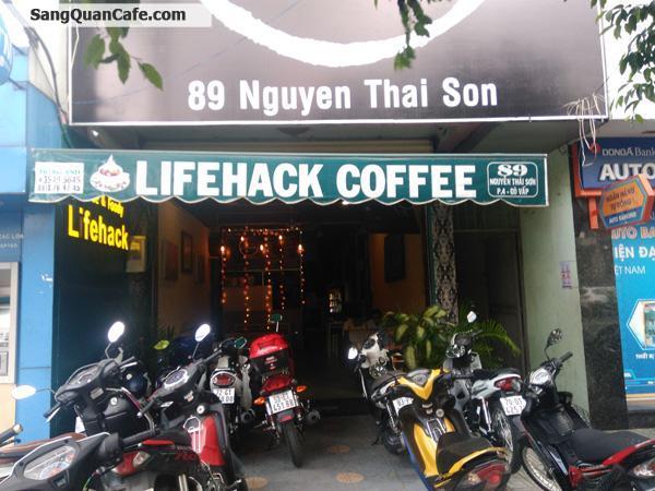 Sang Quán Coffee vị trí đẹp, khu vực sầm uất