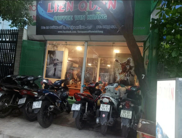 Sang Quán Liên Quân Coffee Win Khang - Cafe Máy Lạnh