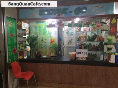 Sang quầy cafe trong coopmart rạch Miểu